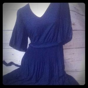 Wren & ivory pleated dress